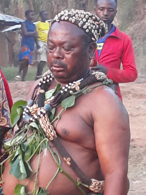 Chief of Lassin, day of enthronement Chief of Lassin, day of enthronement